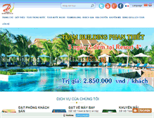Tablet Screenshot of datvietravel.com